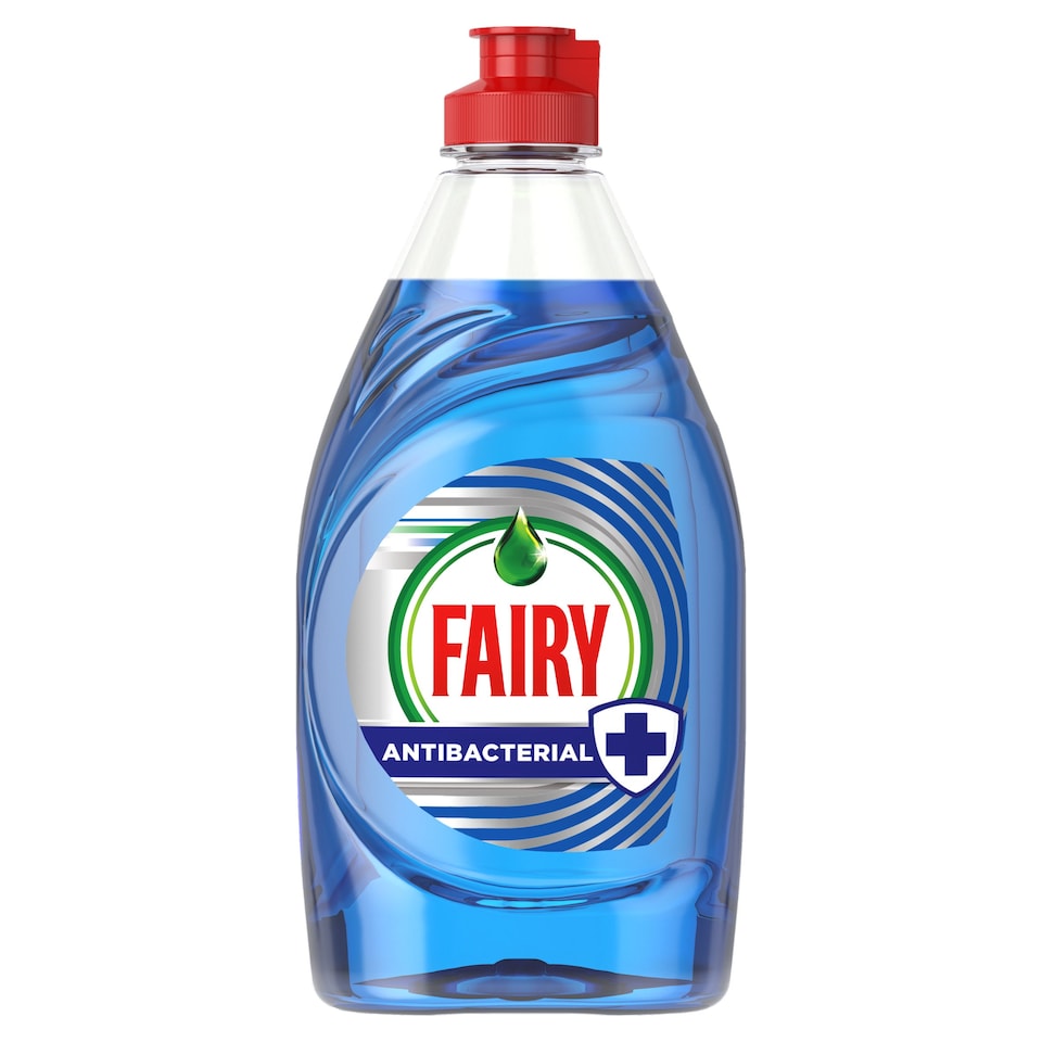 image 1 of Fairy Anti- Bacterial Eucalyptus Washing Up Liqd383ml