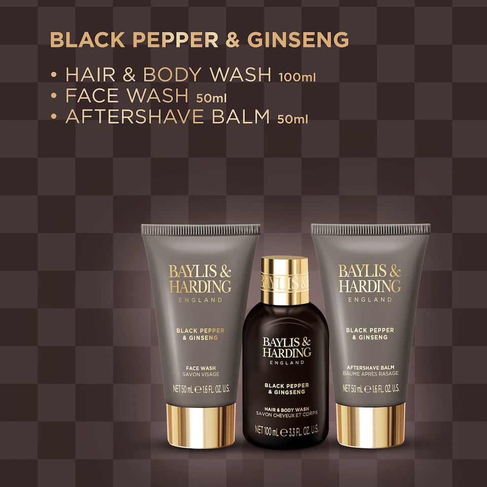 image 1 of BAYLIS & HARDING SIGNATURE COLLECTION WITH LUXURY WASH BAG GIFT SET