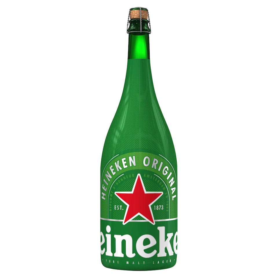 Heineken Original Premium Lager Beer 5% 1,5 l