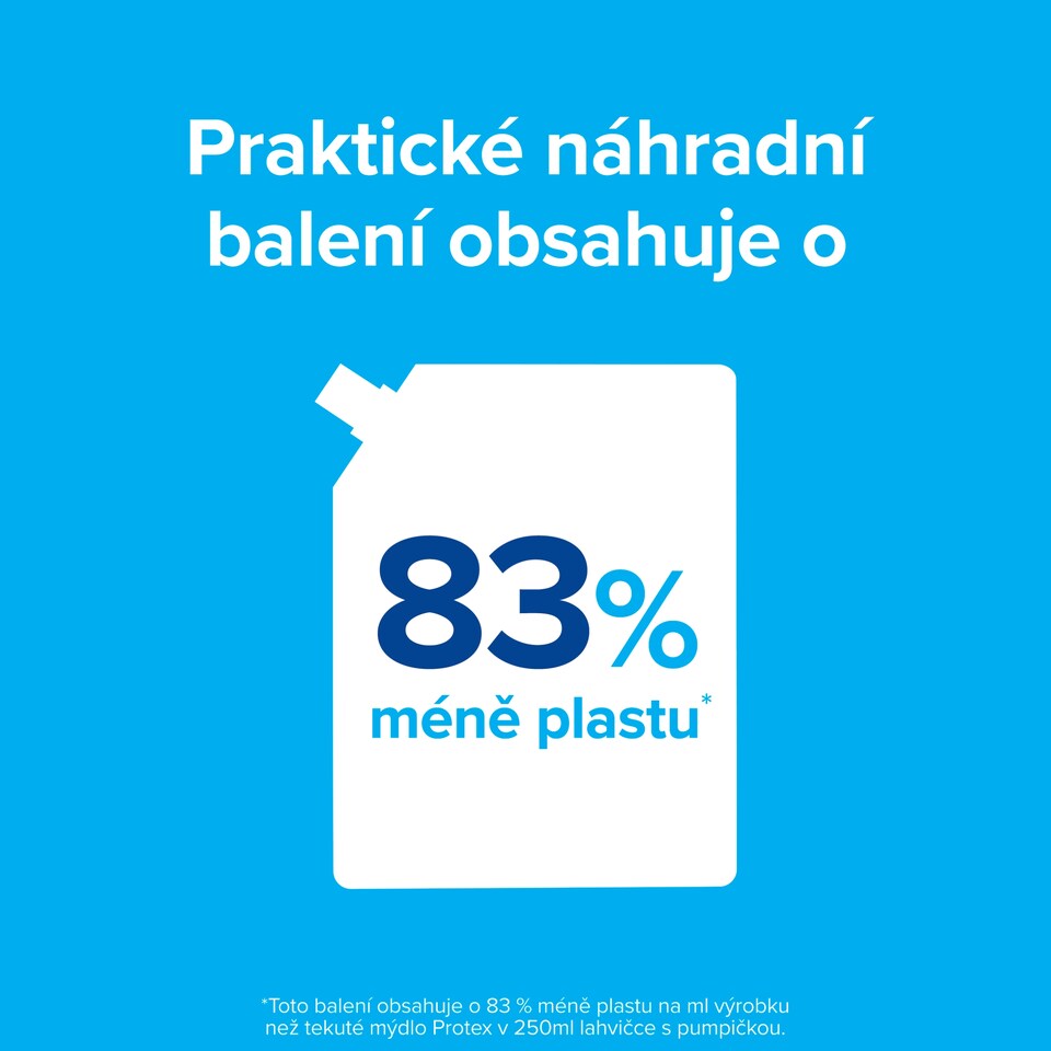 Obrázek 1 pro produkt Tekuté mýdlo Protex Fresh - náhr. náplň - 900 ml