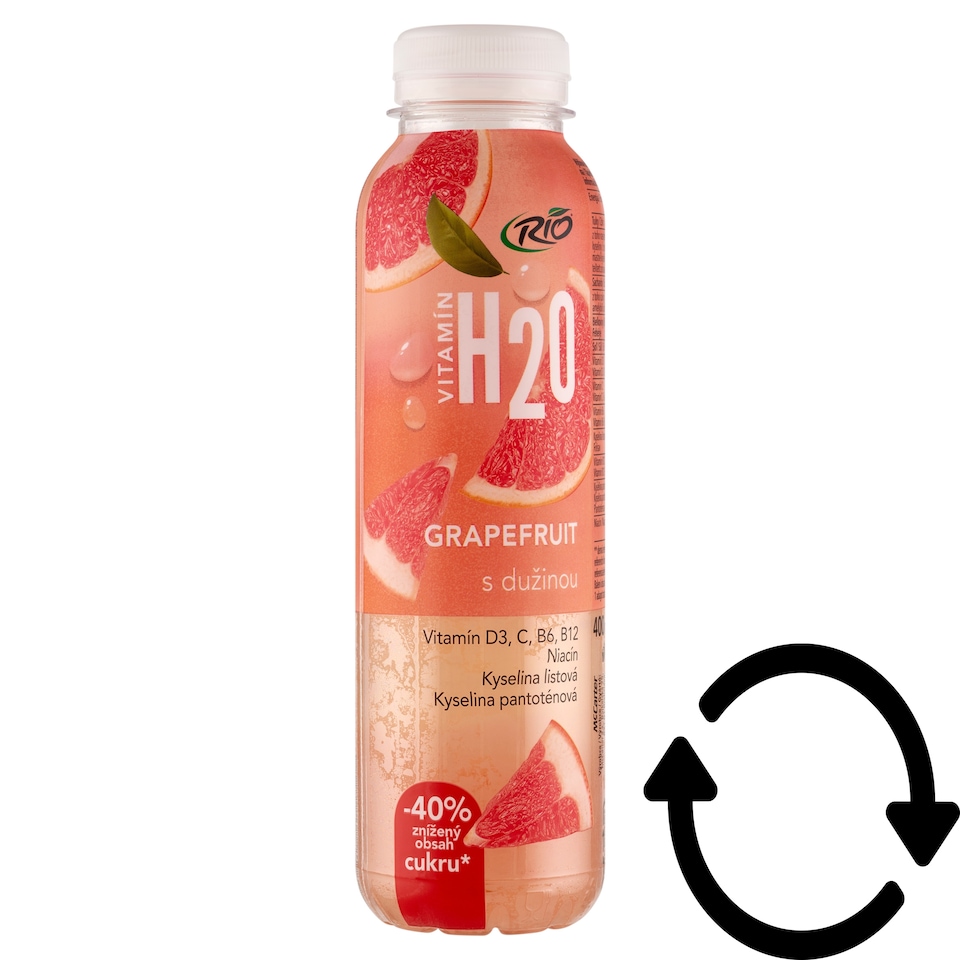 Rio H20 Grapefruit with Pulp 400 ml