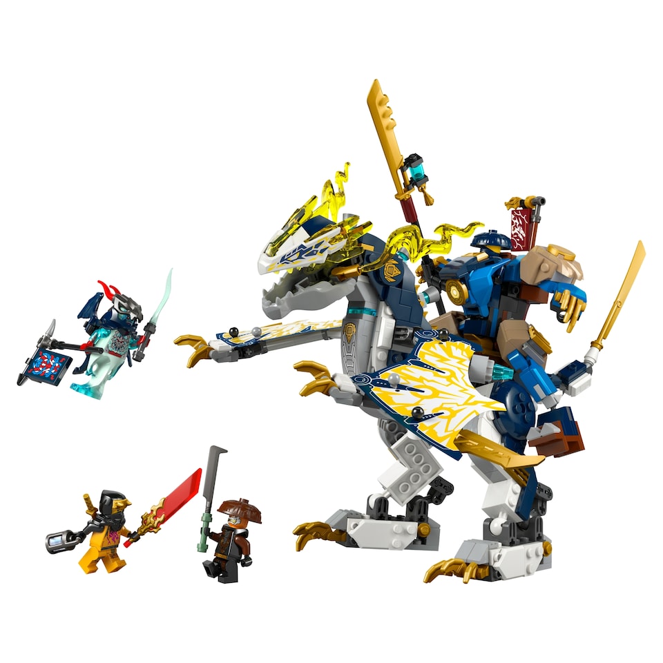 Obrázek 1 pro produkt LEGO NINJAGO 71843 Rogue a robotický dračí jezdec