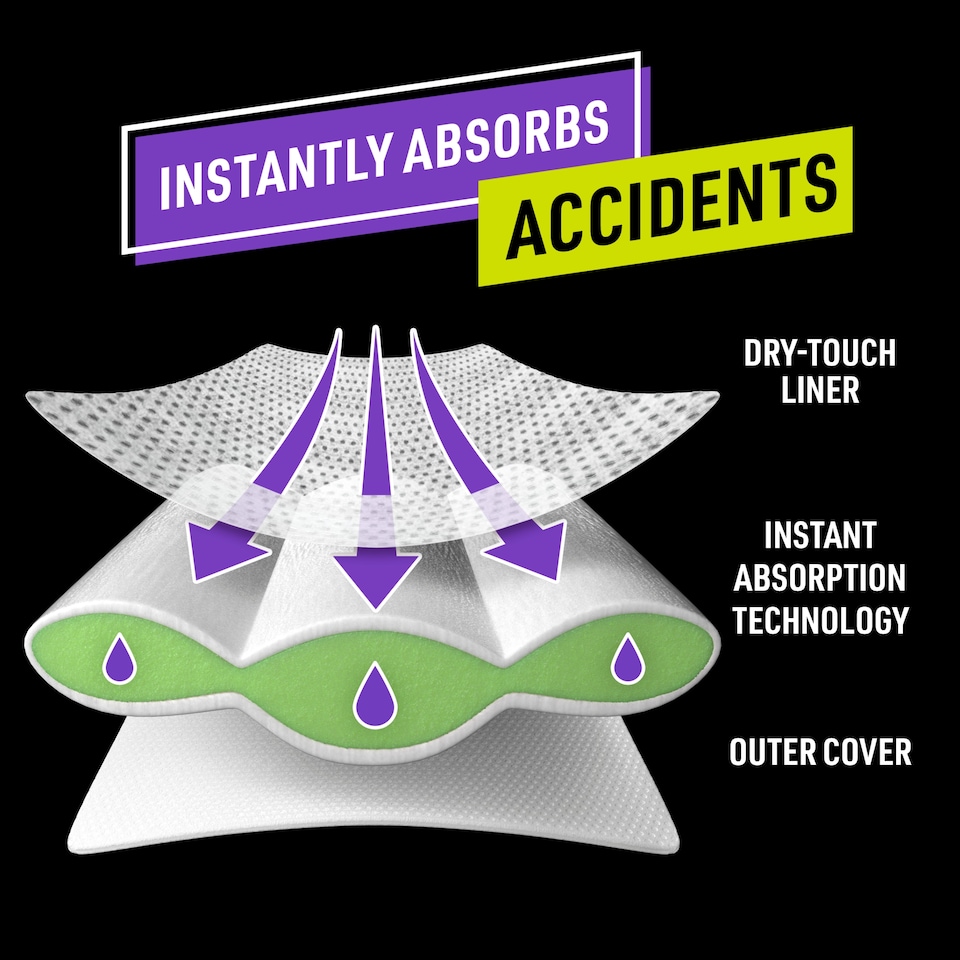 image 1 of Pampers Ninjamas Pink Pyjama Pants 4-7 Years 16 Pack