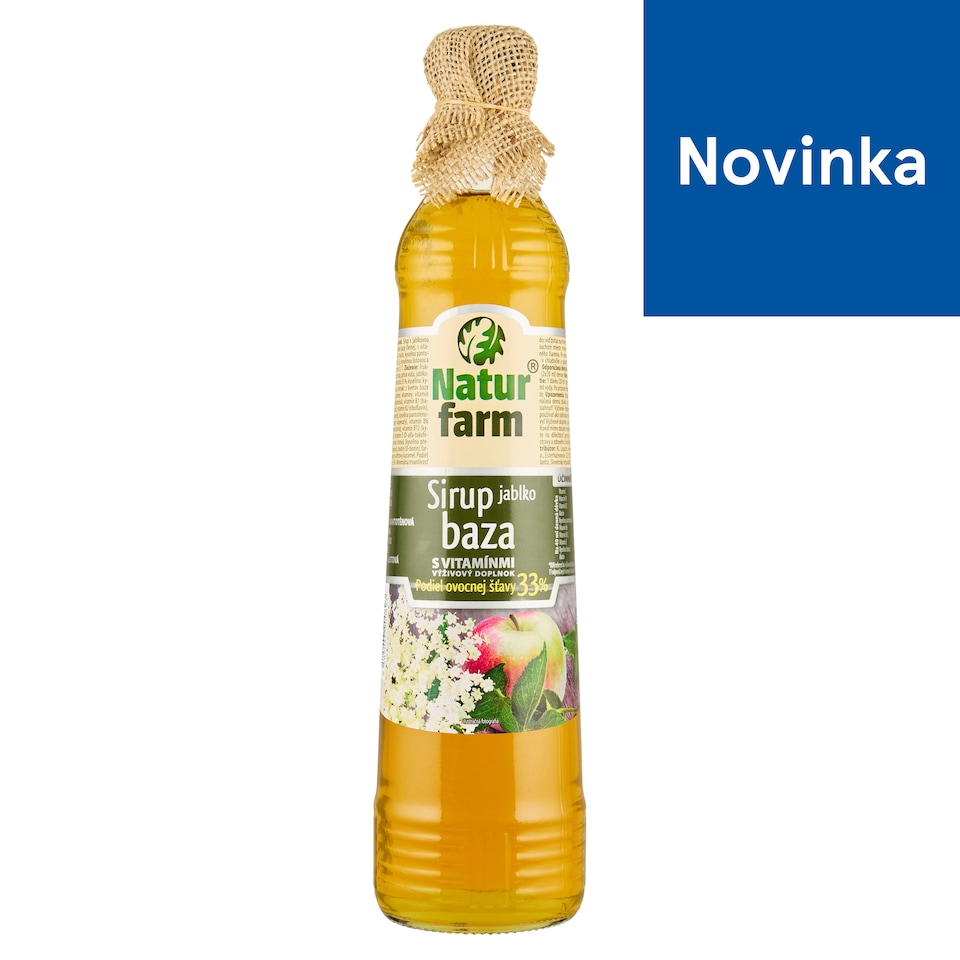 obrázok 1 z Natur Farm Sirup jablko baza s vitamínmi 0,7 l