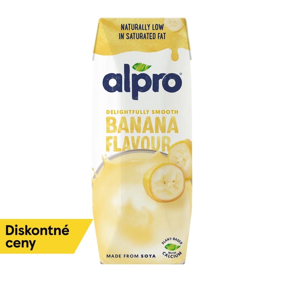 obrázok 1 z ALPRO Sójový Nápoj s Banánovou Príchuťou 250ml