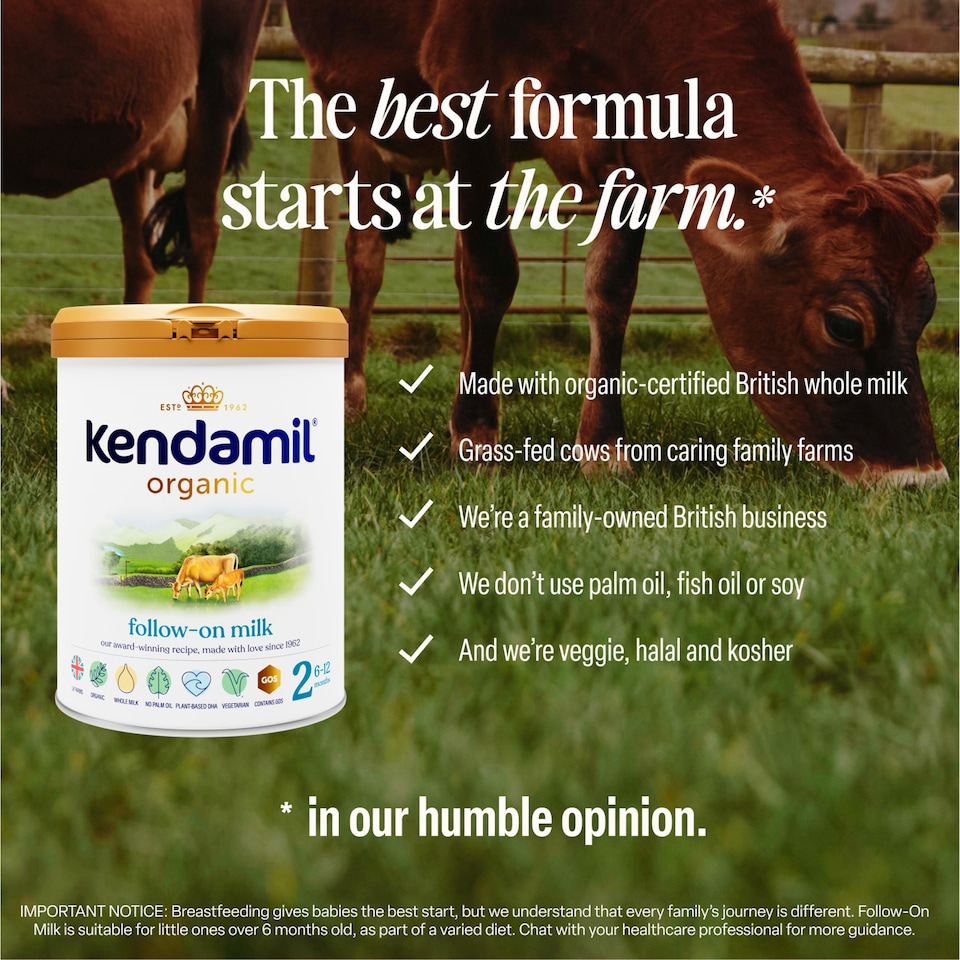 image 1 of Kendamil Organic Stage 2 Follow On Milk 800G