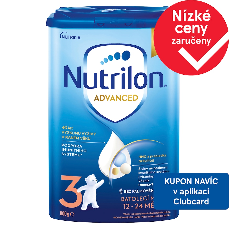 Obrázek 1 pro produkt Nutrilon Advanced 3 batolecí mléko od uk. 12. měsíce 800g