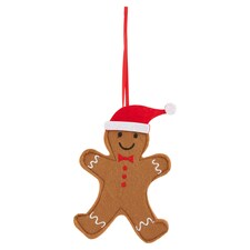 Tesco Felt Gingerbread Hanging Decorative