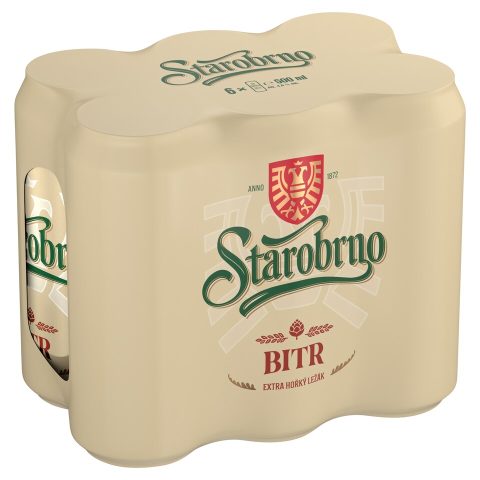 image 1 of Starobrno Bitr Extra Bitter Lager 0.5L