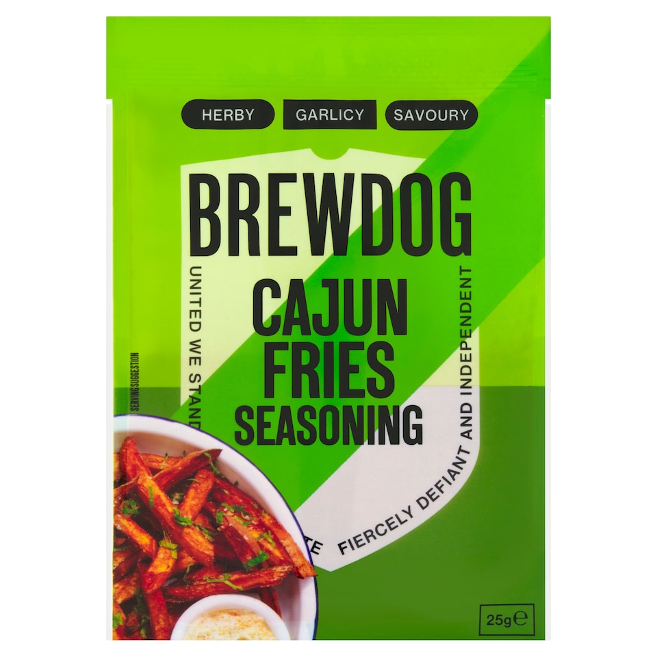 image 1 of BrewDog Cajun Fries Seasoning 25g