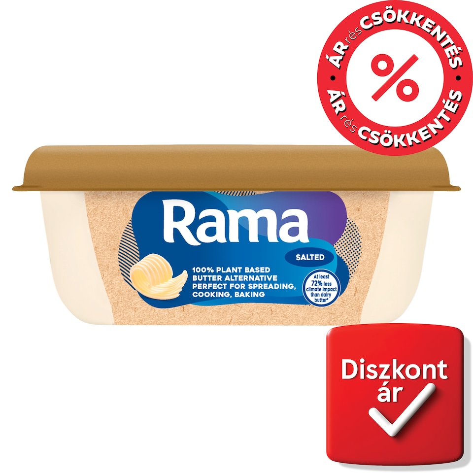 Rama 79% zsírtartalmú margarin 200 g  1. kép