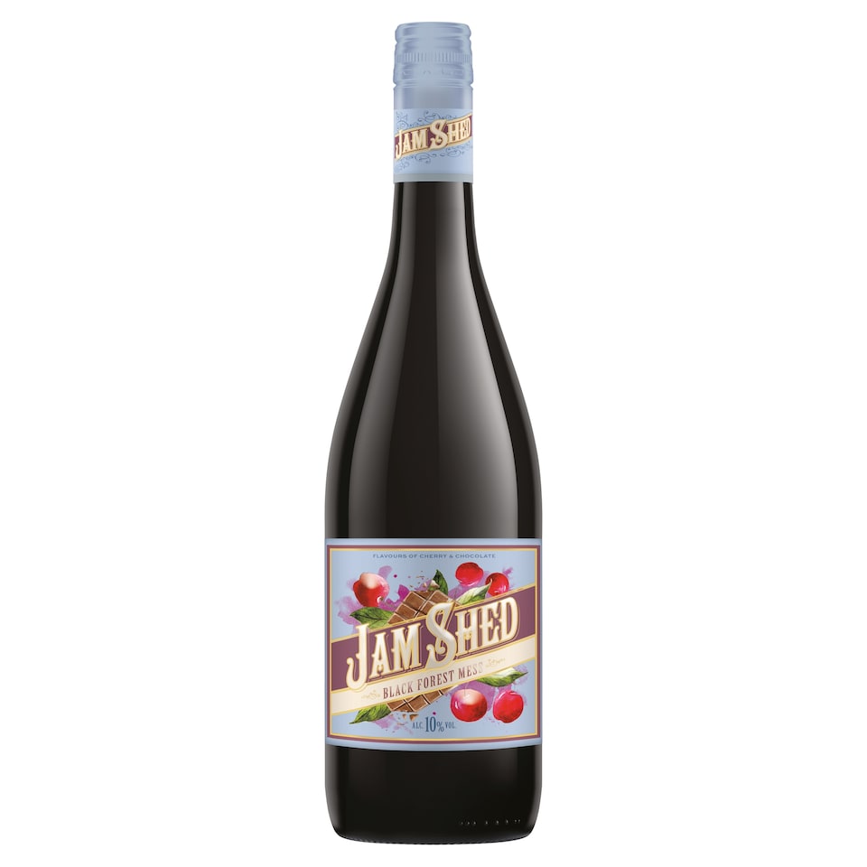 image 1 of Jam Shed Black Forest Mess Red 750ml