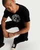 image 1 of Linkin Park Pure Cotton Slogan T-Shirt in Black