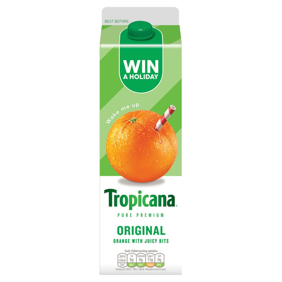 Tropicana Orange Juice Original 950 Ml