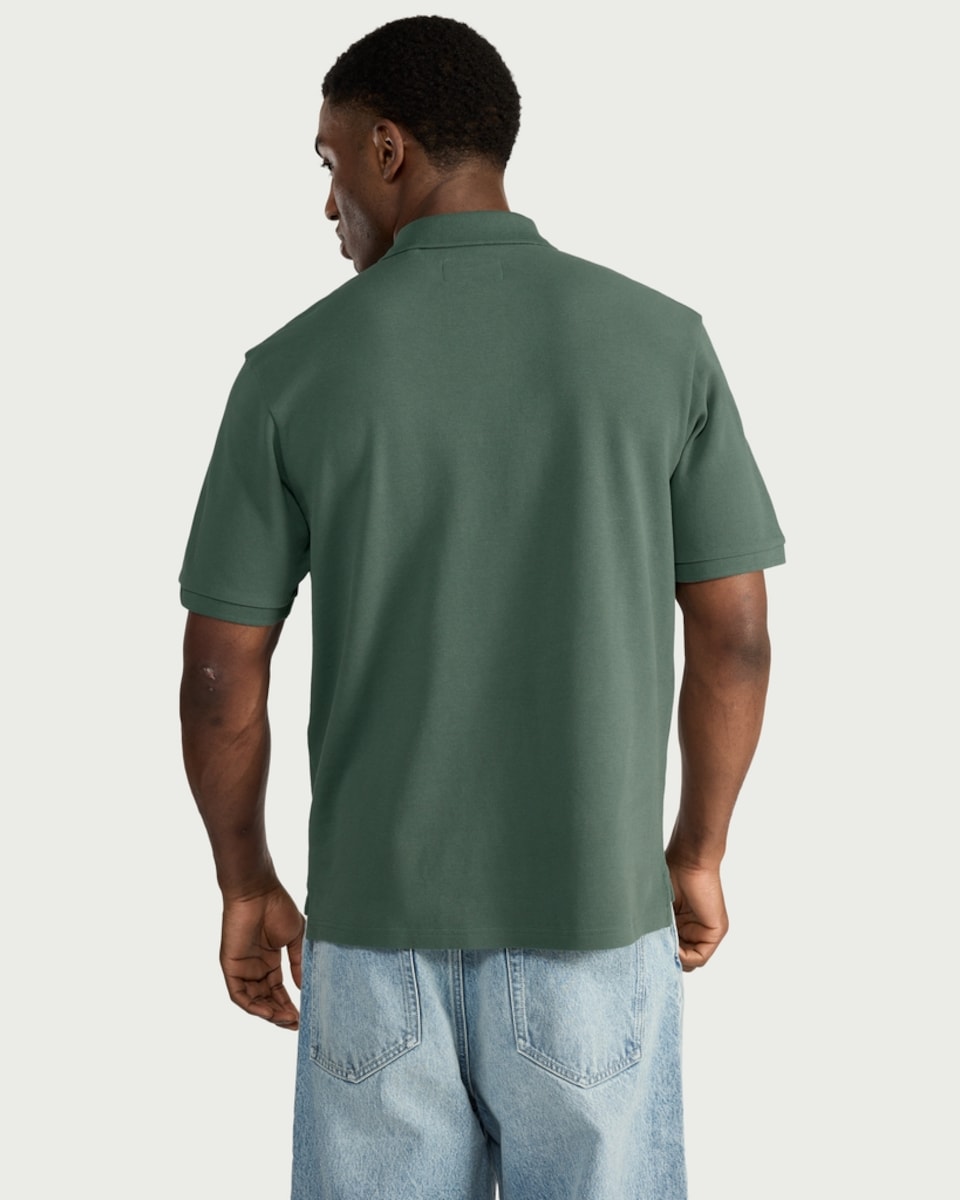 image 1 of RDA Pure Cotton Polo Shirt in Khaki