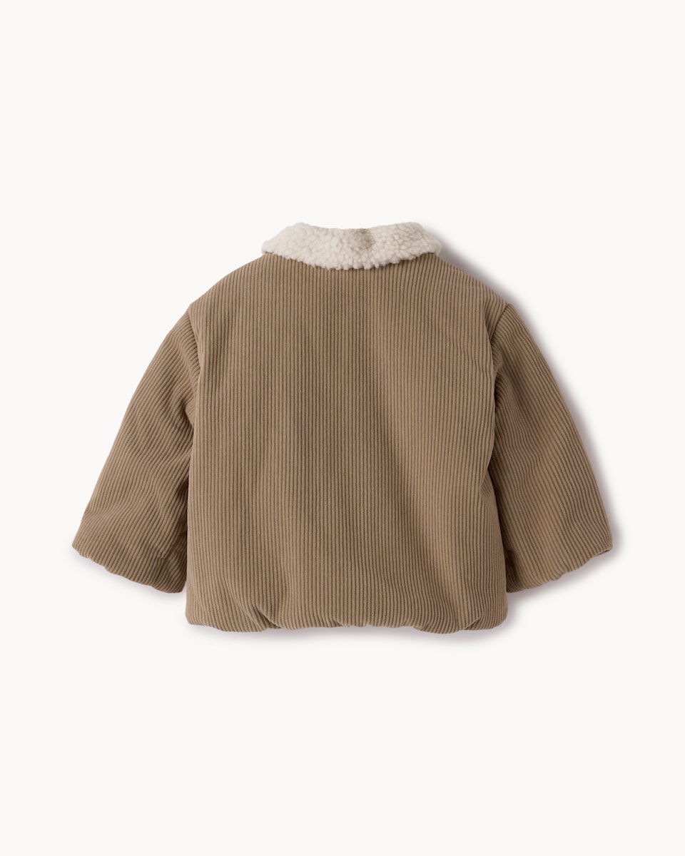 image 1 of F&F Baby Corduroy Jacket in Brown