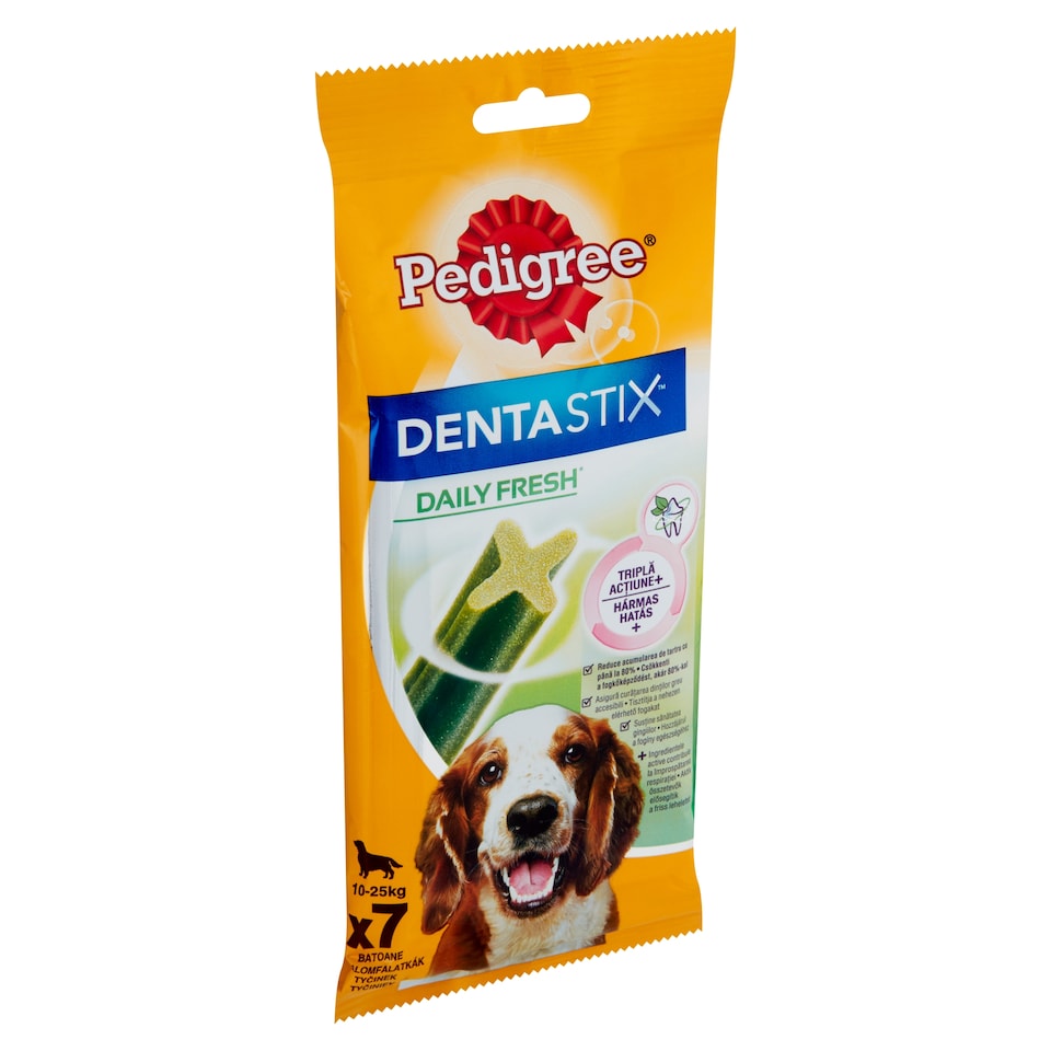 obrázok 1 z Pedigree DentaStix Doplnkové krmivo pre psy staršie ako 4 mesiace 7 ks 180 g