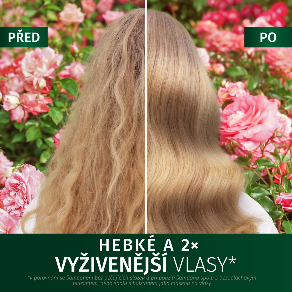 Obrázek 1 pro produkt Kondicionér Herbal Essences Rose Scent Petal Soft 250ml Výživa Suchých vlasů
