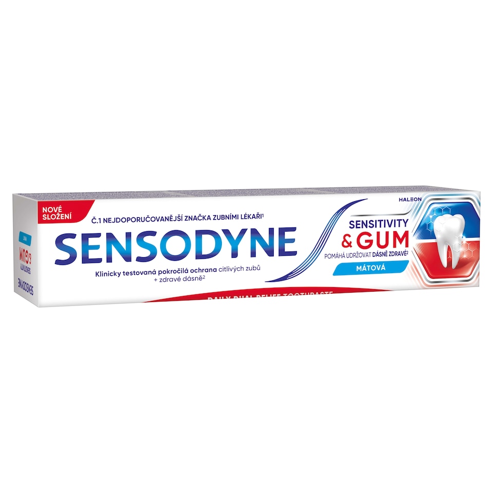 image 1 of Sensodyne Sensitivity & Gum Mint Toothpaste with Fluoride 75ml