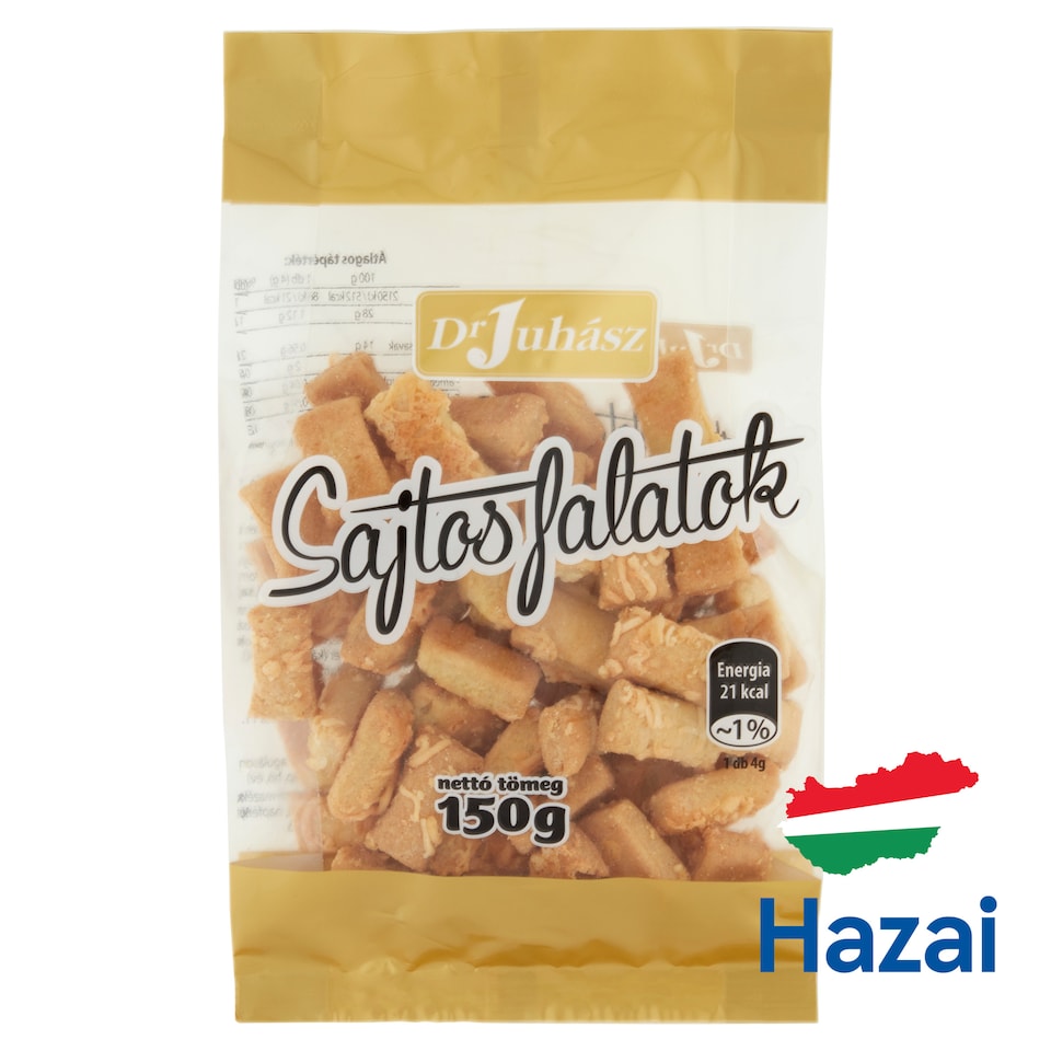 Dr. Juhász sajtos falatok 150 g