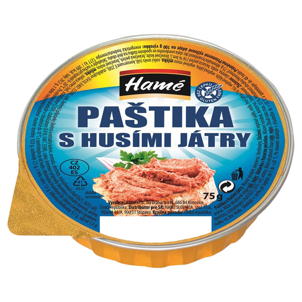 Hamé Spread with Goose Liver 75 g