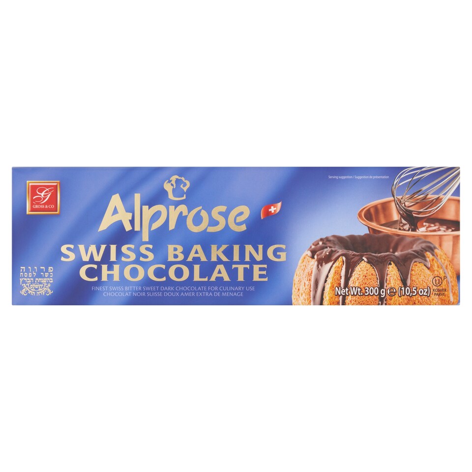 Alprose Swiss Baking Chocolate 300G