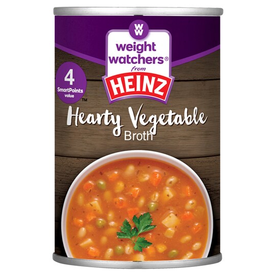 Heinz Weight Watchers Bdfd Hearty Vegetable Broth 295G Tesco Groceries