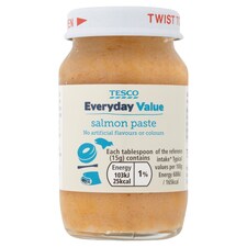 Tesco Every Day Valuesalmon Paste 75G