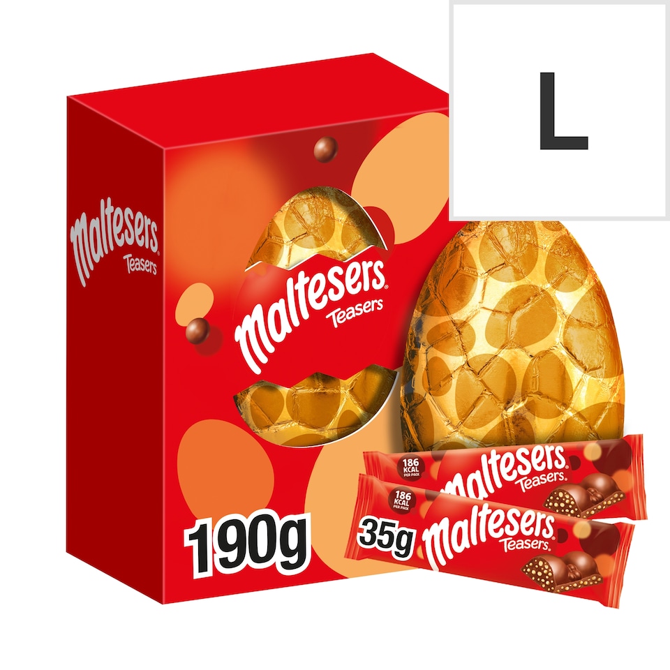 Maltesers Teasers Milk Chocolate Easter Egg 190g