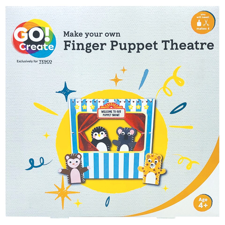 Go create Finger Puppet Theatre
