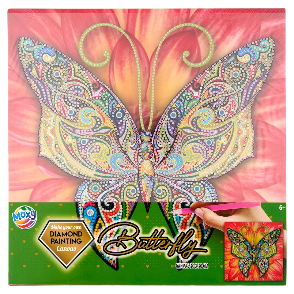 Moxy Butterfly gyémántszemes kirakó 6+