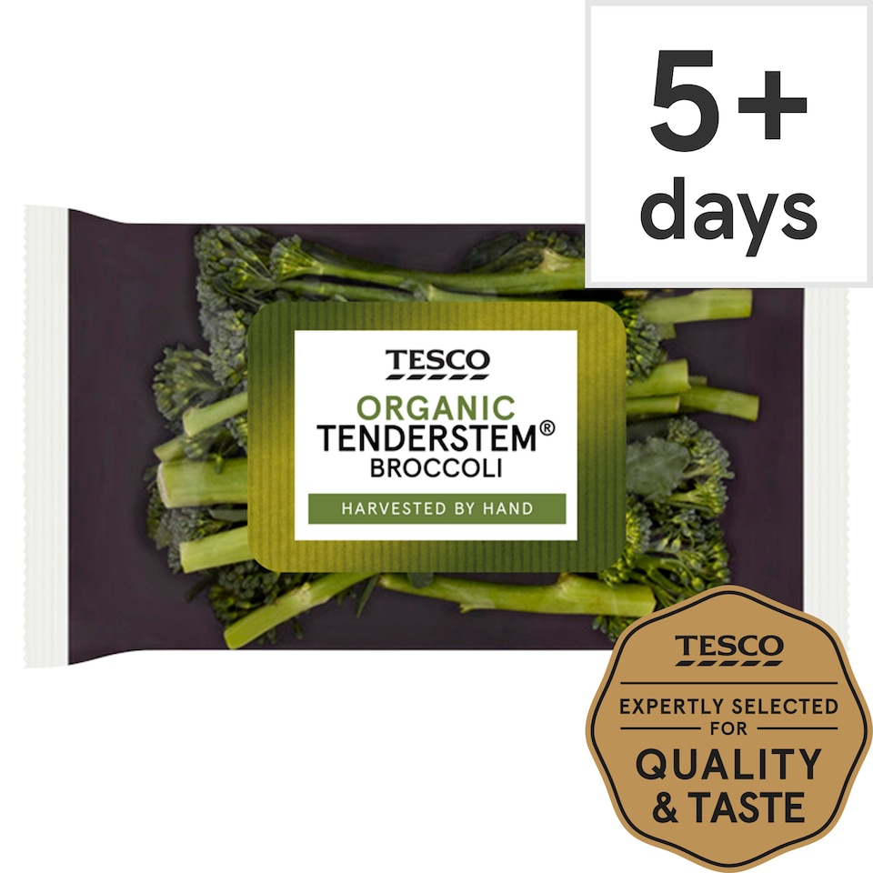 image 1 of Tesco Organic Tenderstem Broccoli 200G