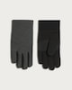 image 1 of F&F Two Tone Panelled Gloves in Grey