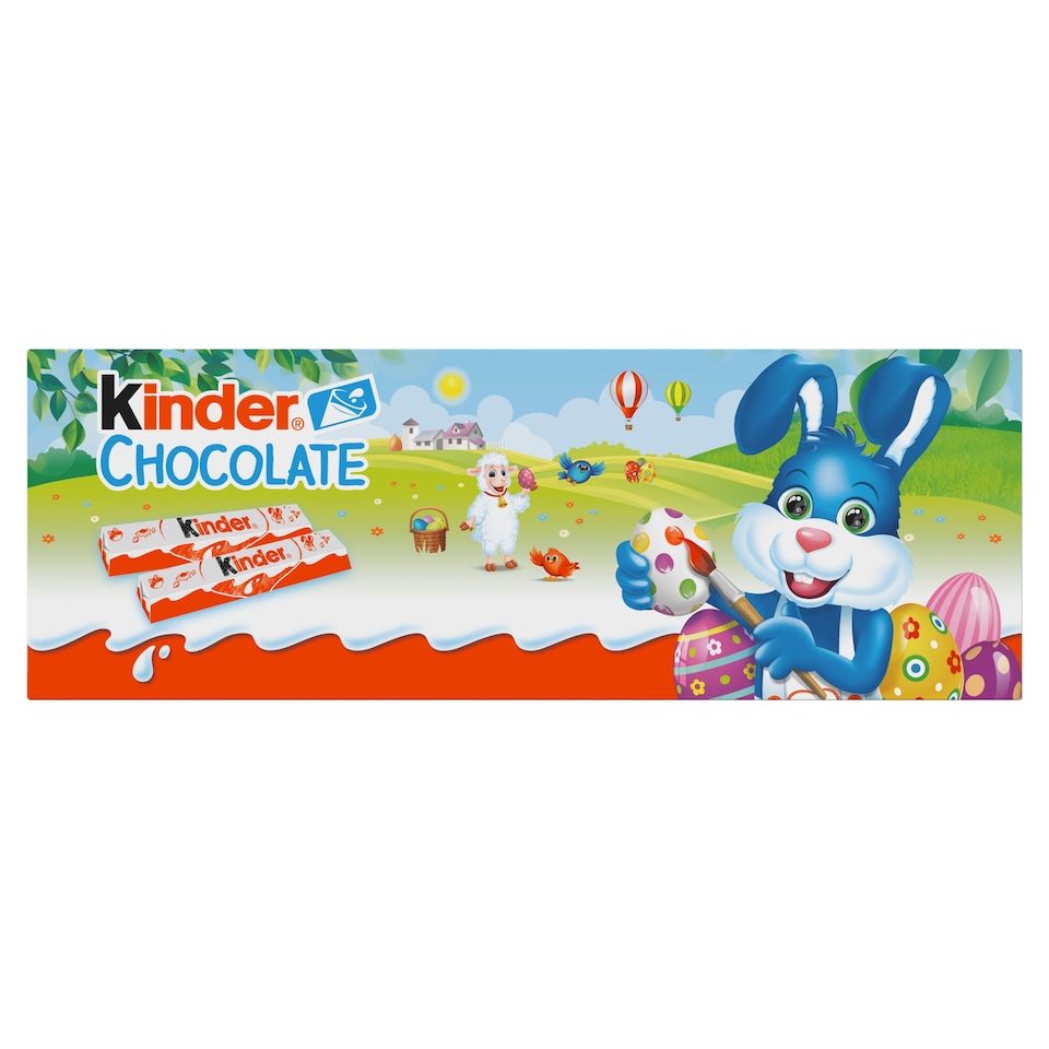 obrázok 1 z Kinder Chocolate Tyčinky z mliečnej čokolády s mliečnou náplňou 12 ks 150 g
