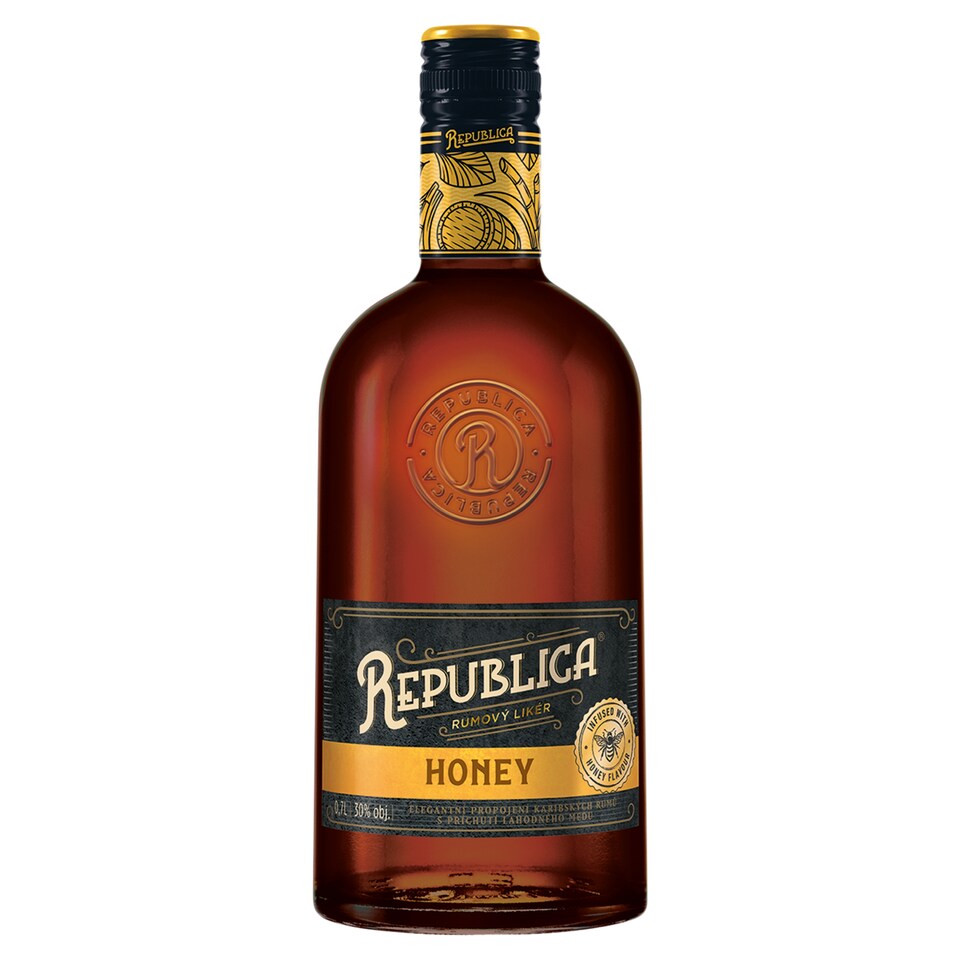 Božkov Republica Honey 30% 0.7 L