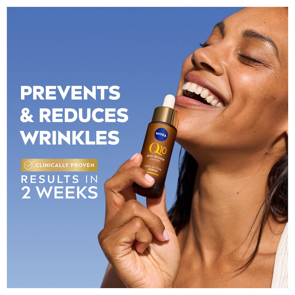 image 1 of NIVEA Q10 Anti Wrinkle Expert Dual Action Serum 30ml