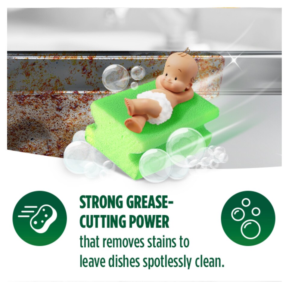 image 1 of Fairy Platinum Antibacterial Washing Up Liquid Eucalyptus 820Ml