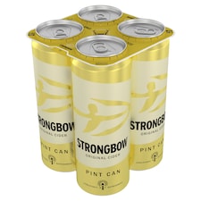 Strongbow Original Cider Can 4x568ml Pint