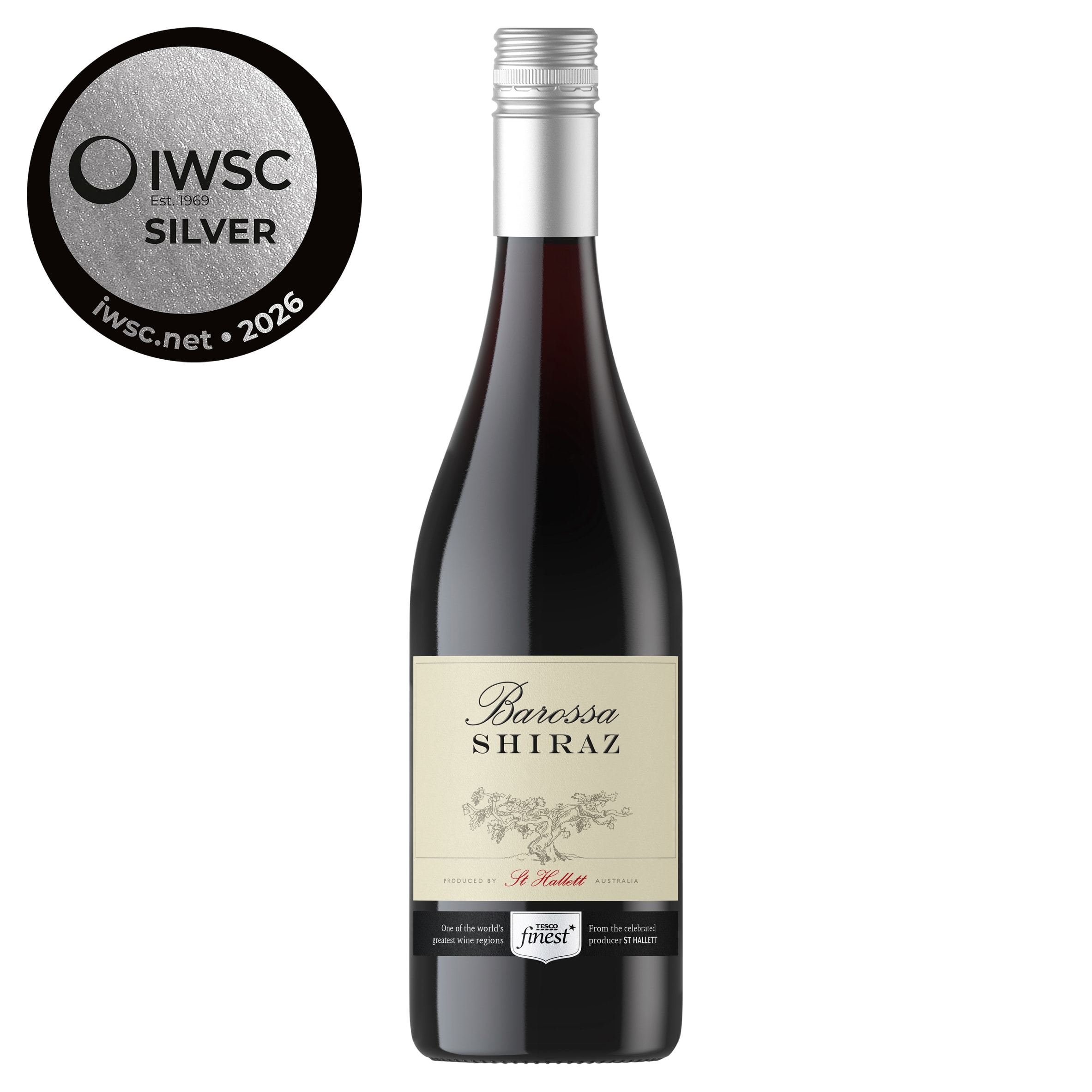 Finest Barossa Shiraz Red Wine 75cl