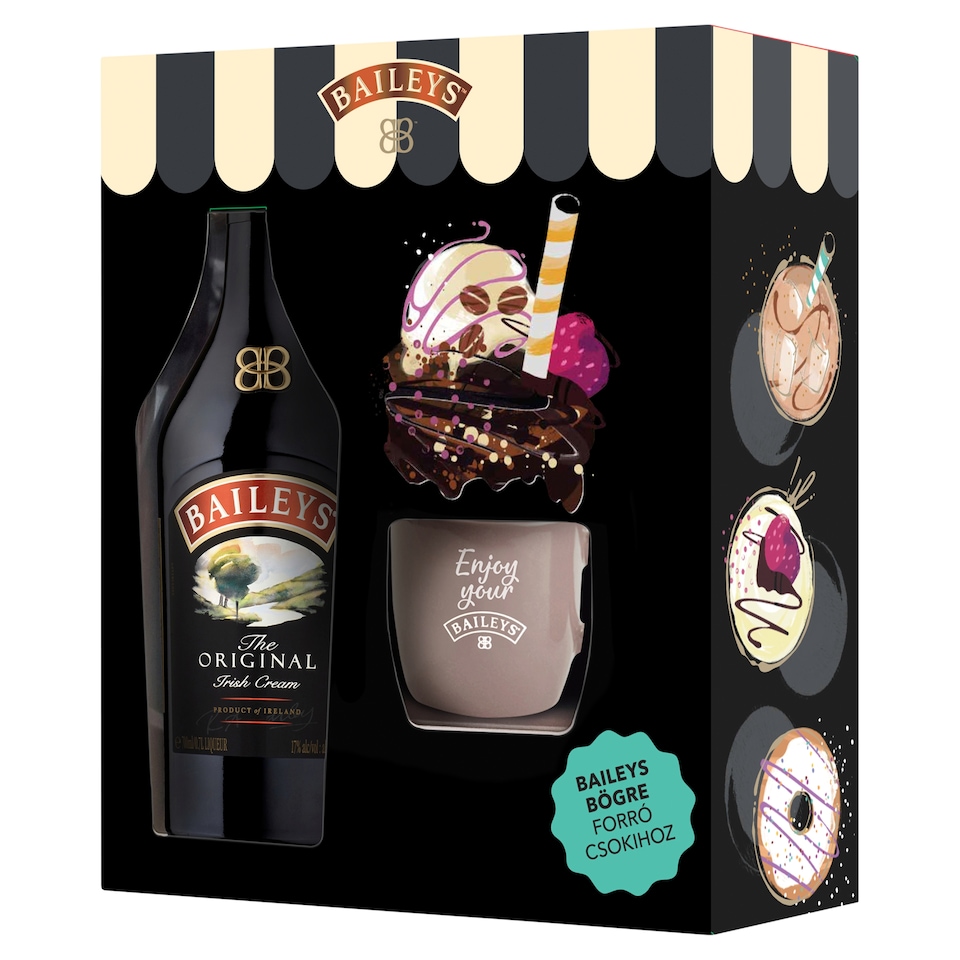 Baileys Original Irish Cream Liqueur 17% 0,7 l + 1 Mug