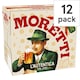 image 1 of Birra Moretti Premium Lager Beer Bottle 12x330ml