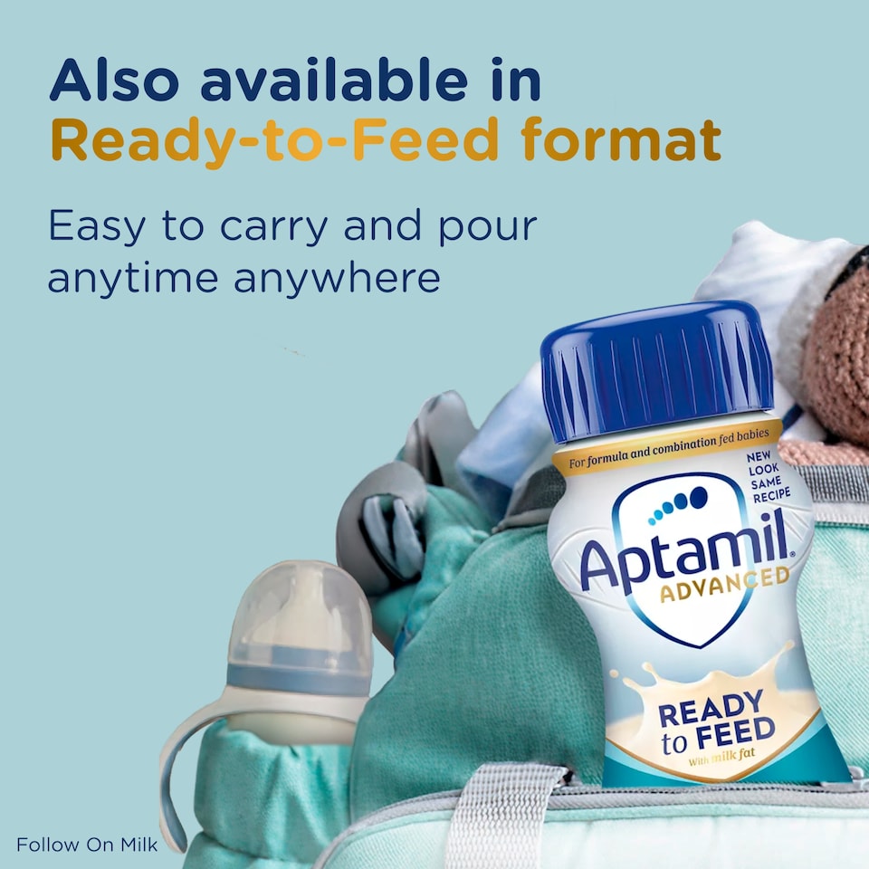 image 1 of Aptamil Advanced 2 Follow On Baby Milk Formula Powder 6+ Mth 800g