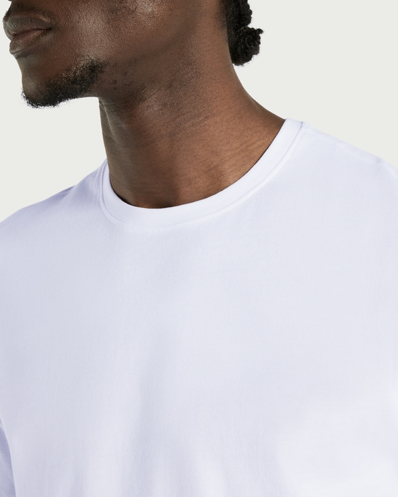 F&F Pure Cotton Short Sleeved T-Shirt in White