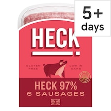 Heck 6 97% Pork Sausages 400G