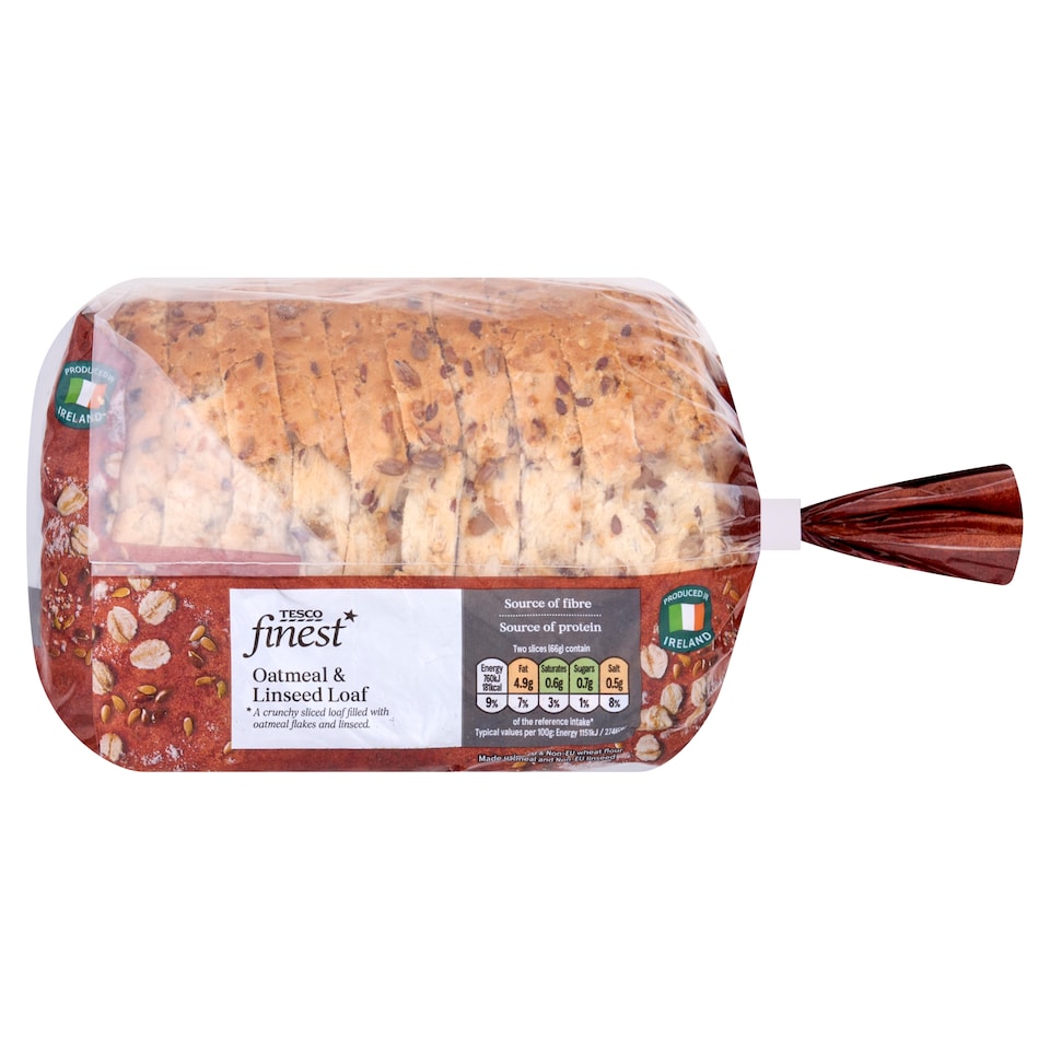 Tesco Finest Oatmeal And Linseed 400G