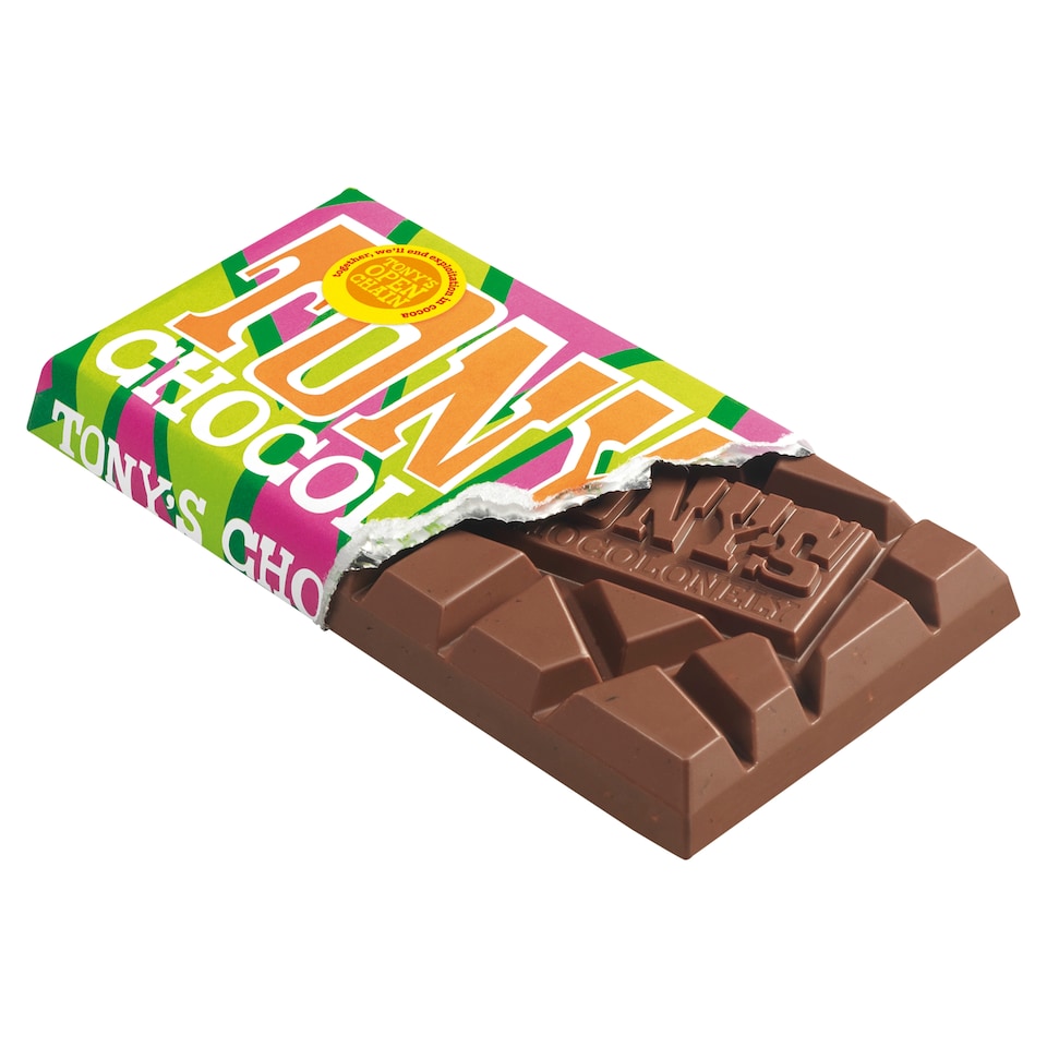 image 1 of Tonys Chocolonely Milk Pecan Caramel Crunch 180g