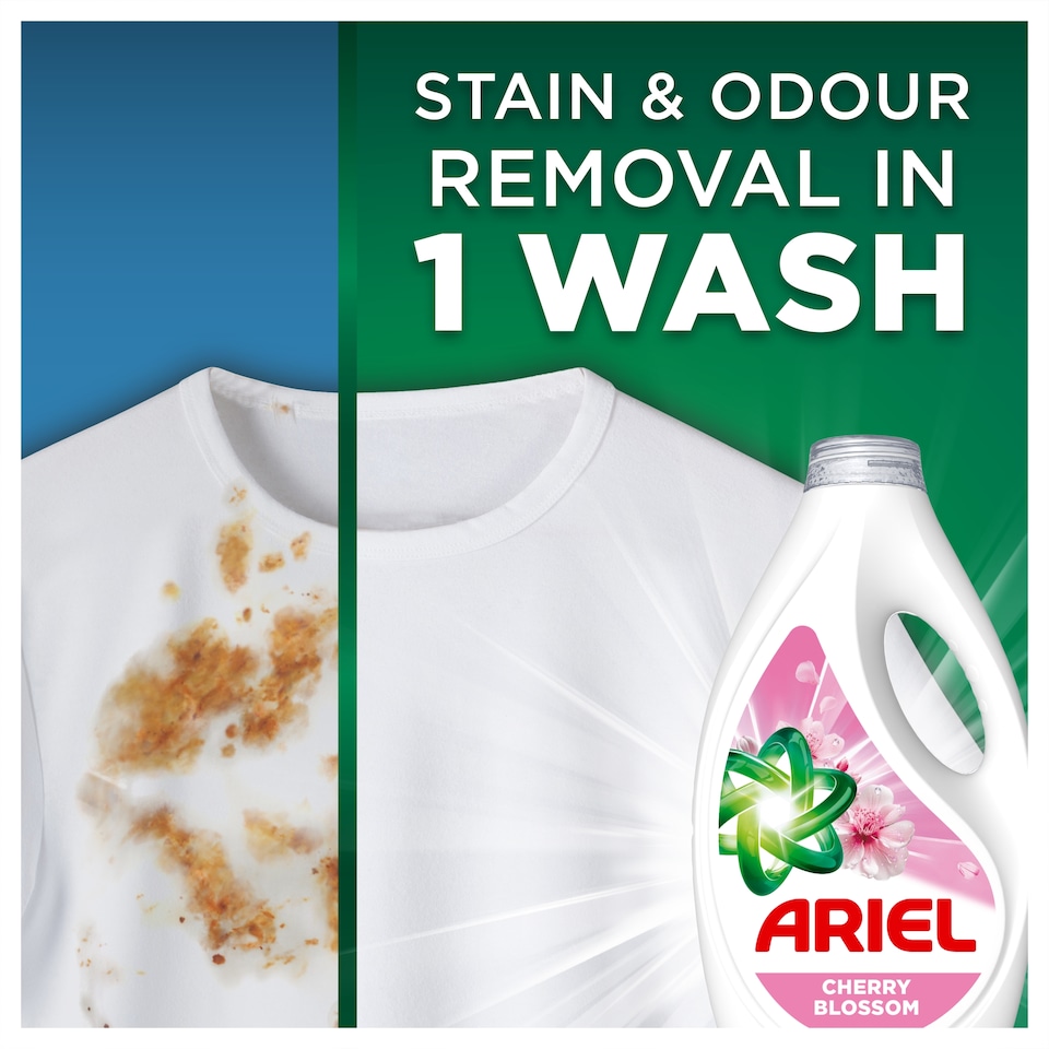 image 1 of Ariel Floral Fresh Washing Liquid Detergent 63 washes 1953ml