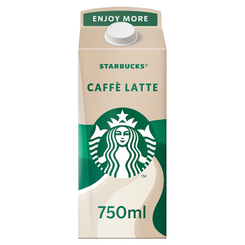 Starbucks Caffe Latte Chilled Coffee 750ml