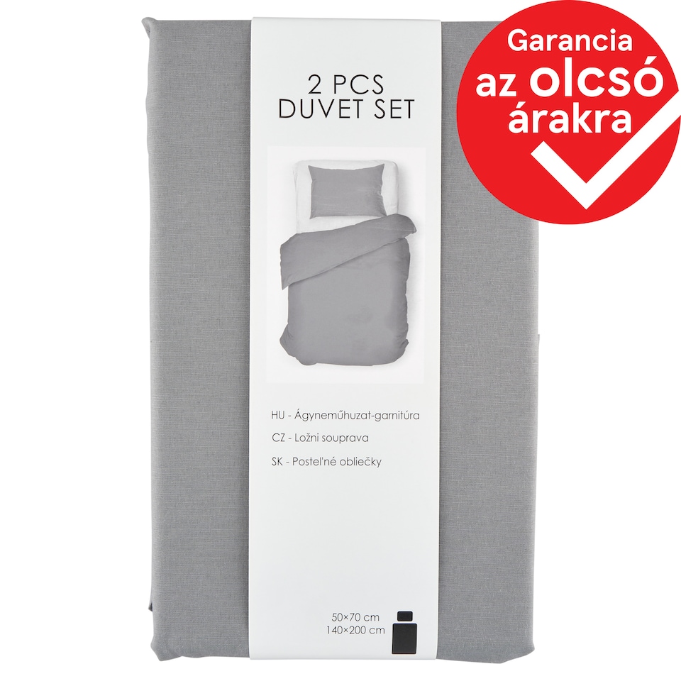 Ultimate Gray ágyneműhuzat-garnitúra