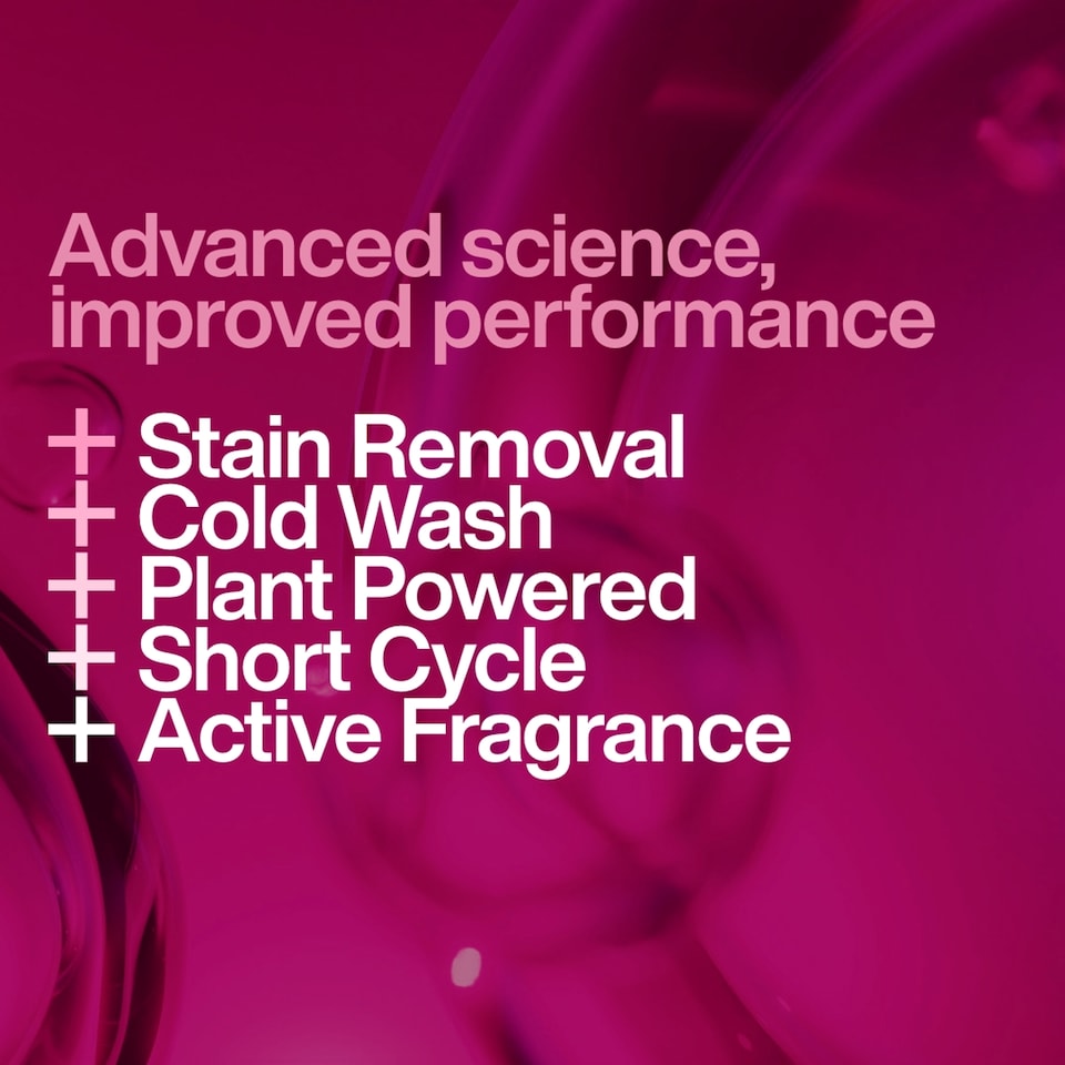 image 1 of Ineos Non Bio Laundry Liquid - Rhubarb & Pomegranate 33 Washes 1L